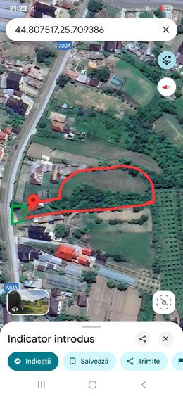 Teren de 1200 mp, în Mărcești