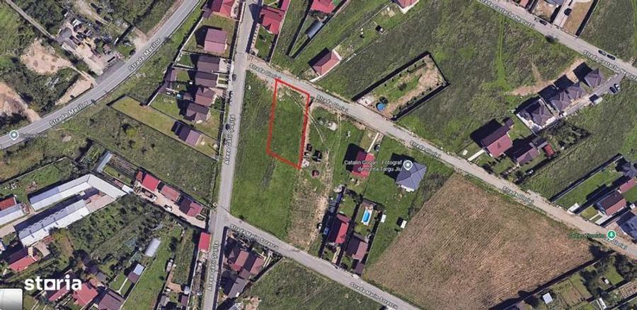 Teren de 1058 mp, în Central