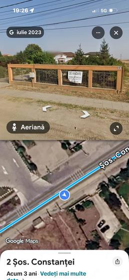 Teren de 765 mp, în Cumpăna