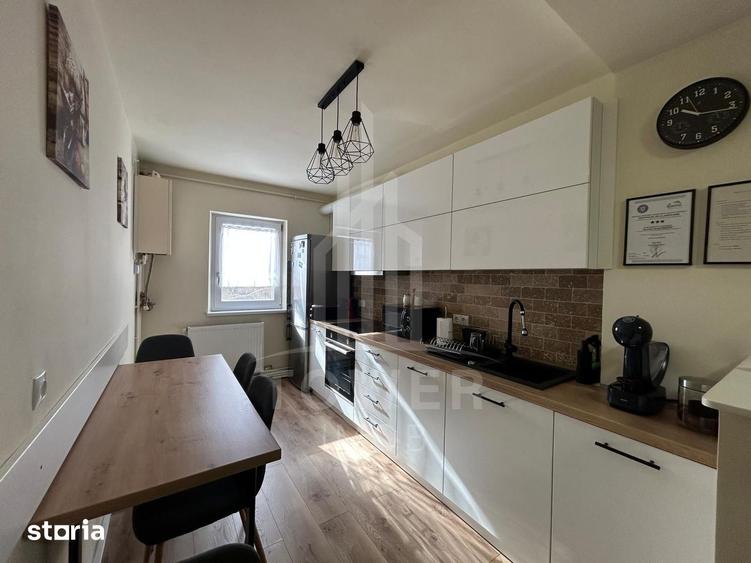 Apartament cu 3 camere, mobilat în Calea Dumbrăvii