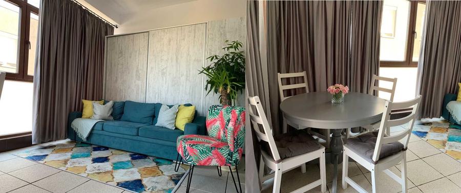 Apartament cu 3 camere semidecomandat în Central