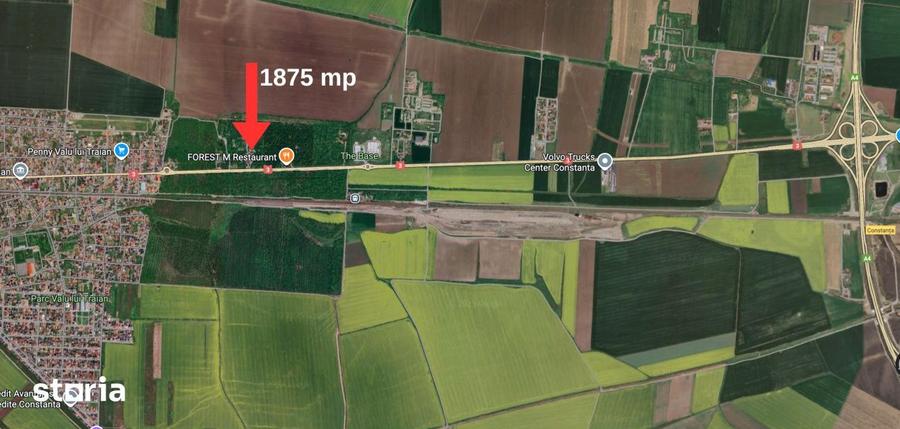 Teren de 1875 mp, în Valu lui Traian