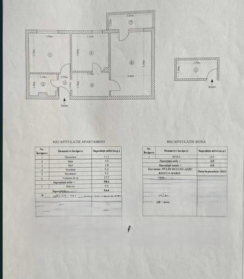 Apartament cu 2 camere decomandat în Podul de Fier