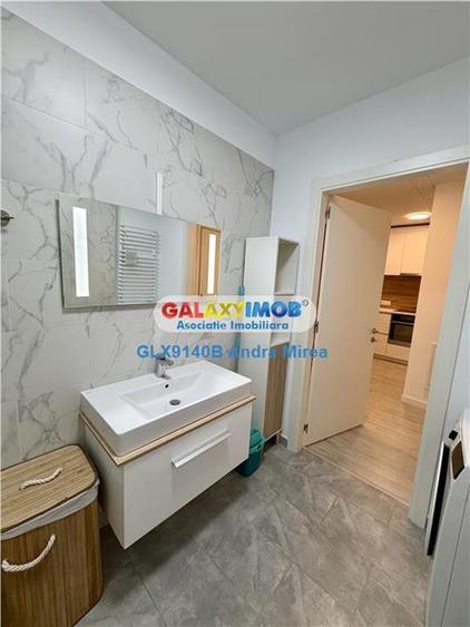 Apartament cu 2 camere semidecomandat, mobilat în Băneasa