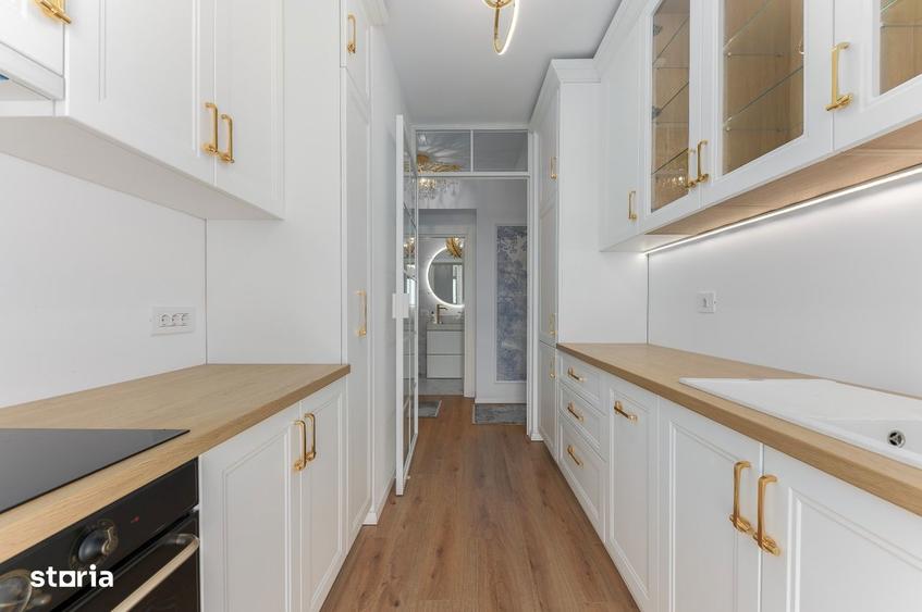 Apartament cu 3 camere, mobilat în Bucureștii Noi