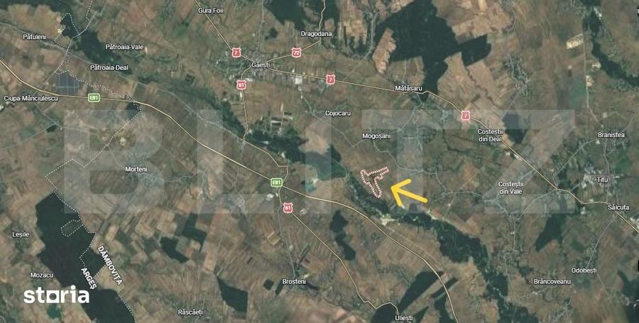 Teren de 633 mp, în Mogoșani