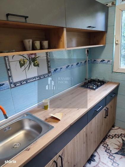 Apartament cu 2 camere semidecomandat, mobilat în Giurgiului