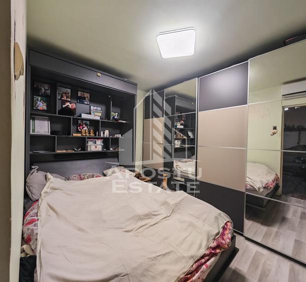 Apartament cu 3 camere nedecomandat, mobilat în Dacia