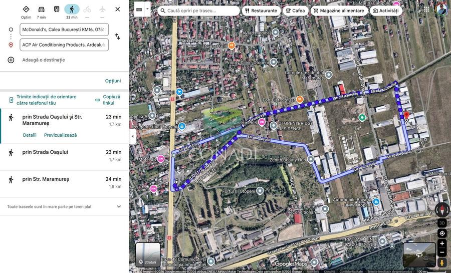 Teren Construcții intravilan de 2783 mp, în Est