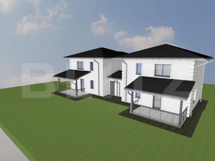 Casa la rosu 4 camere, 106 mp, zona Miroslava - 1