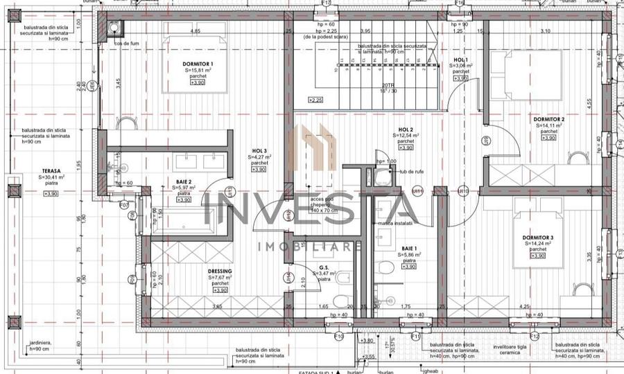 Casa individuala cu garaj dublu in Faget! 231 mp utili + 900 mp teren! - 4