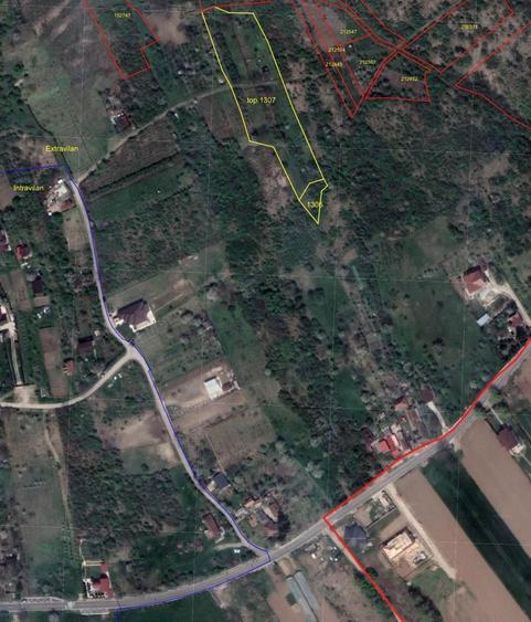 Teren Podgoria extravilan 1200 mp - 1