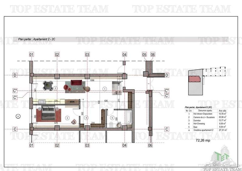 Apartament 2 camere, Theodor Pallady, Titan -  constructie noua - 5