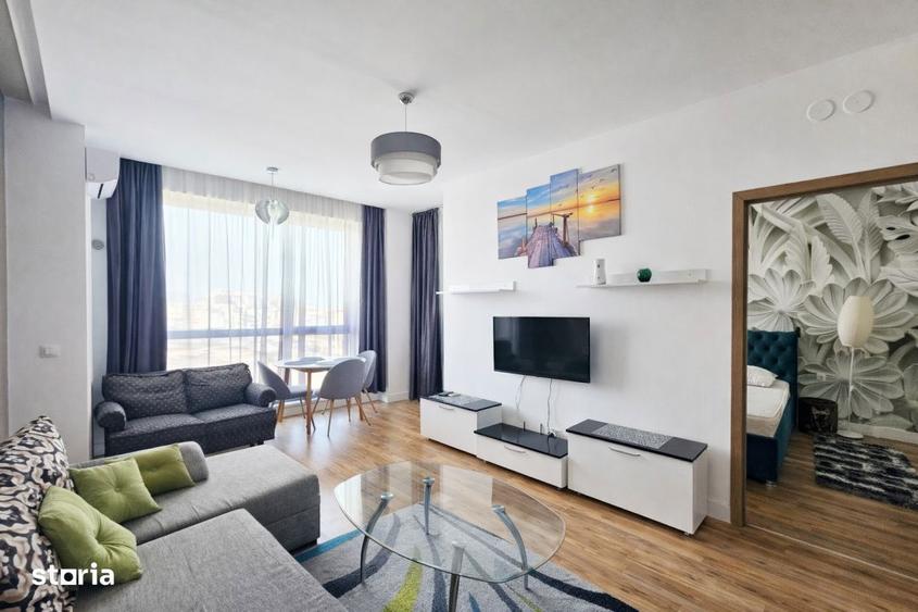 Apartament intr-un complex cu gradina privata si fantani decorative, l - 5