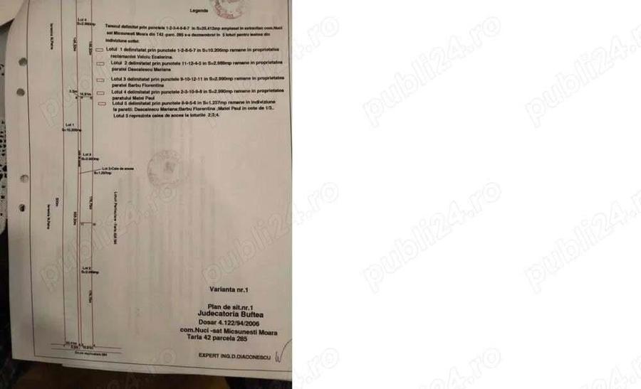 Vand teren casa in Moara-Micsunesti (IF) plus teren agricol - 1