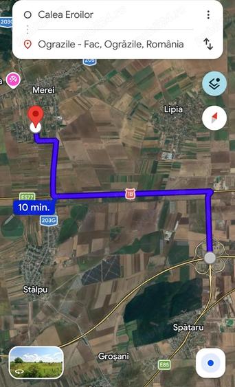 Teren de 1700 mp, în Ogrăzile