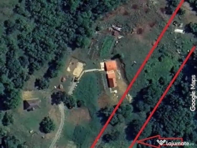 Vand Teren la poalele padurii - ideal casa de vacanta 3.300 mp - 3