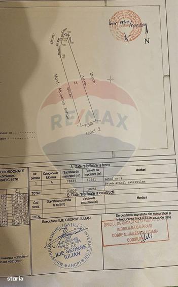 Teren 23,839mp Budesti / Nord-Vest + optiune comasare - 5
