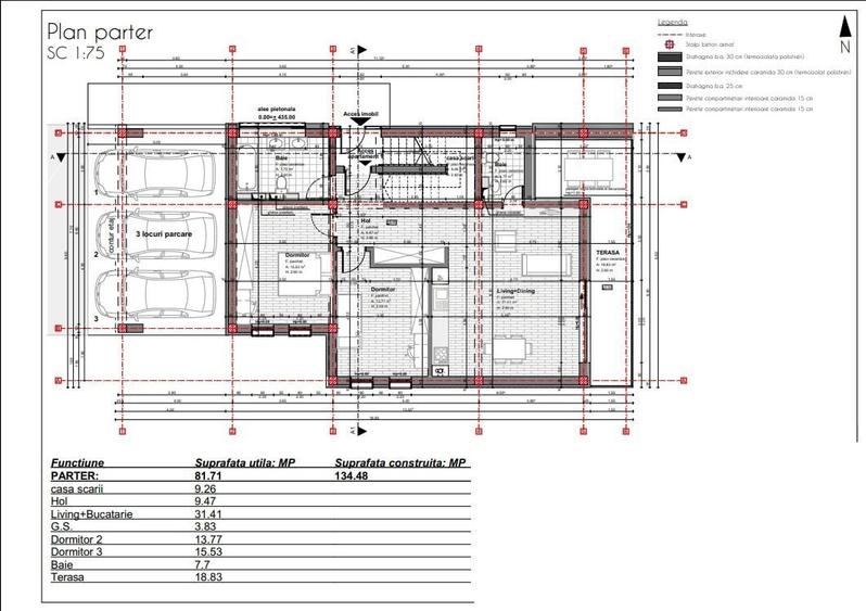 Arhitectura contemporana. Parte de duplex. Cartierul nou C&acirc;mpului. - 5