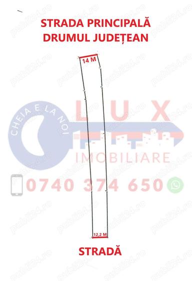 ID 7896 Teren intravilan - Dunava?u de Jos - DRUMUL JUDE?EAN - 4