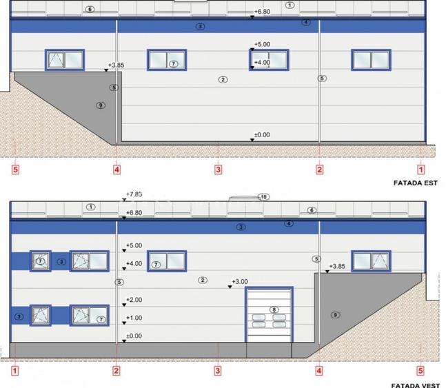 Hala de inchiriat | 440 mp utili | teren 880 mp | Floresti - 6