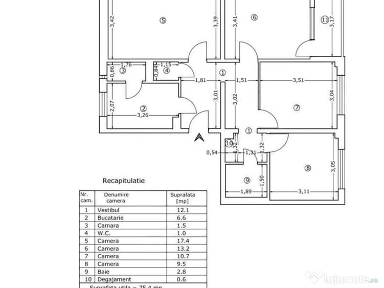 Apartament 4 camere Rahova - 3