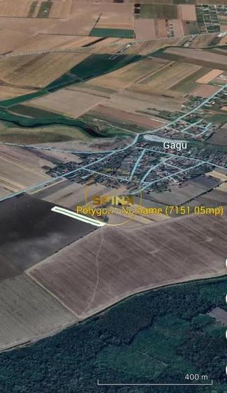 Teren extravilan de vanzare Moara Vlasiei, Gagu, Ilfov 7.151 mp - 6