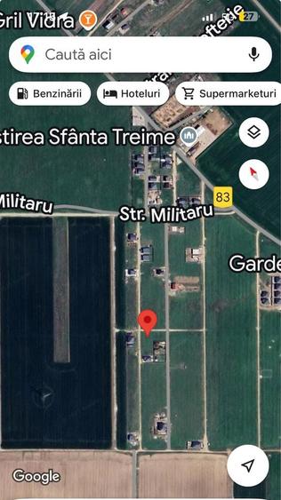 Teren intravilan Berceni - Vidra / curent si gaze la poarta - 5