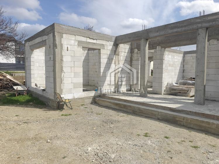 Casa in constructie si teren in Vernesti BZ SC=150mp teren=509mp d=20m - 15
