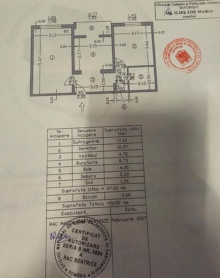 Piata Sudului, de vanzare 2 camere, decomandat, renovat mobilat, utilat - 6