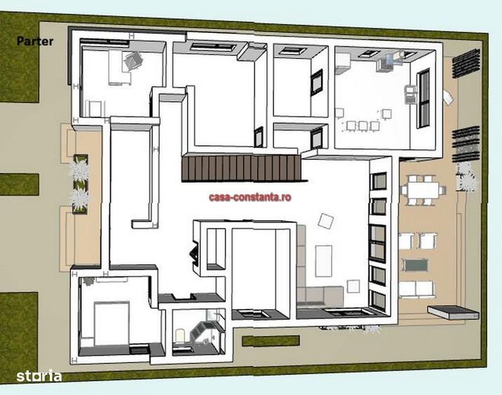 Casa P+1 pe structura metalica teren 2.660 mp - toate utilitatile - 5