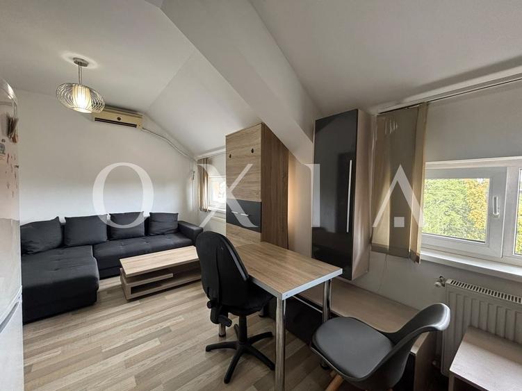 Garsonieră nedecomandată, mobilată în Complex Studențesc