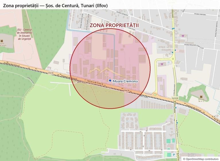 Spațiu industrial, în Tunari
