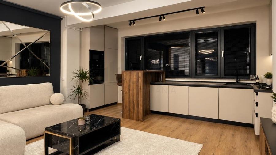 Apartament cu 2 camere decomandat, mobilat în Pipera