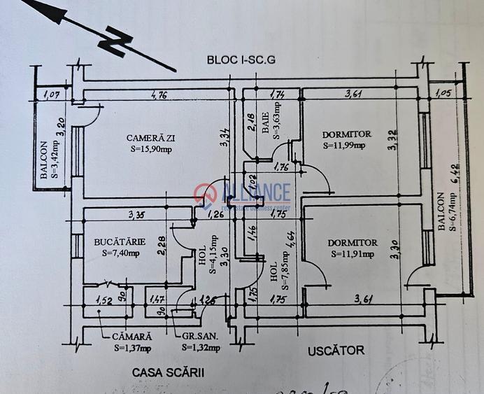 TOMIS 2 - 3 camere, 76 mp trăibili, renovat integral - 20