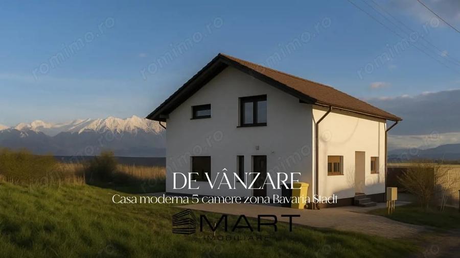 Casă cu 5 camere cu Teren 372 Mp în Broscărie