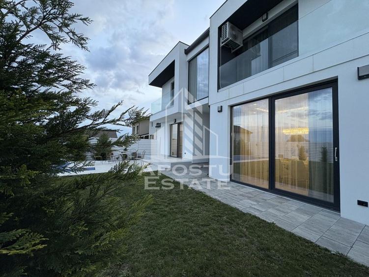 Vila de lux cu piscina incalzita de vanzare in Mosnita Noua | 4 camere - 41