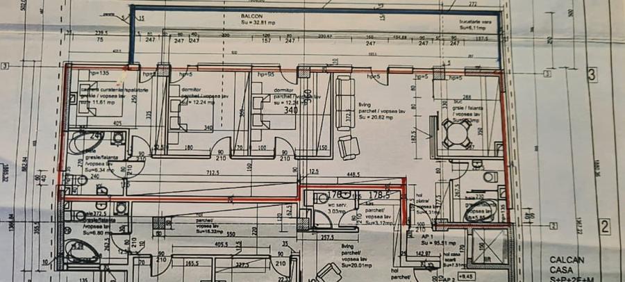 P-ta Domenii, 4 cam, 145 mp, et 3, lux, bloc mic, lift, 400.000 Euro - 13