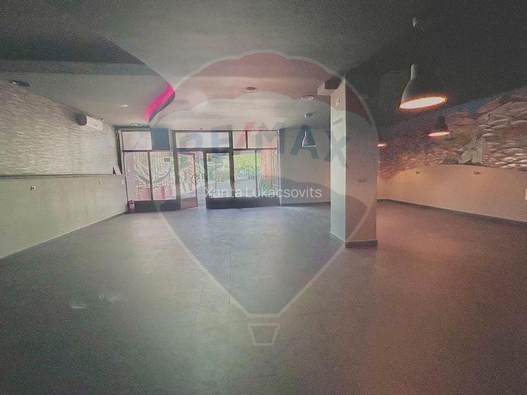 Spatiu comercial de inchiriat- 155 mp, zona centrala, cu terasa