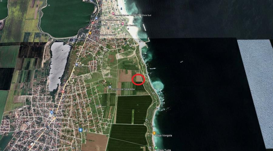 Teren de vanzare Eforie Sud primul rand la Marea Neagra - 1