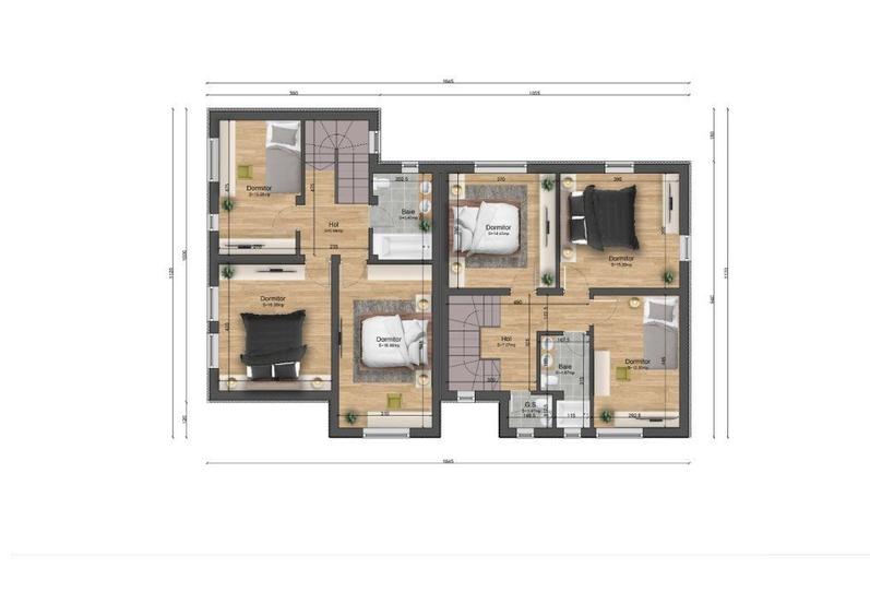Duplex 4 camere mobilat si utilat, pod izolat 40 mp- Berceni- Vidra - 25