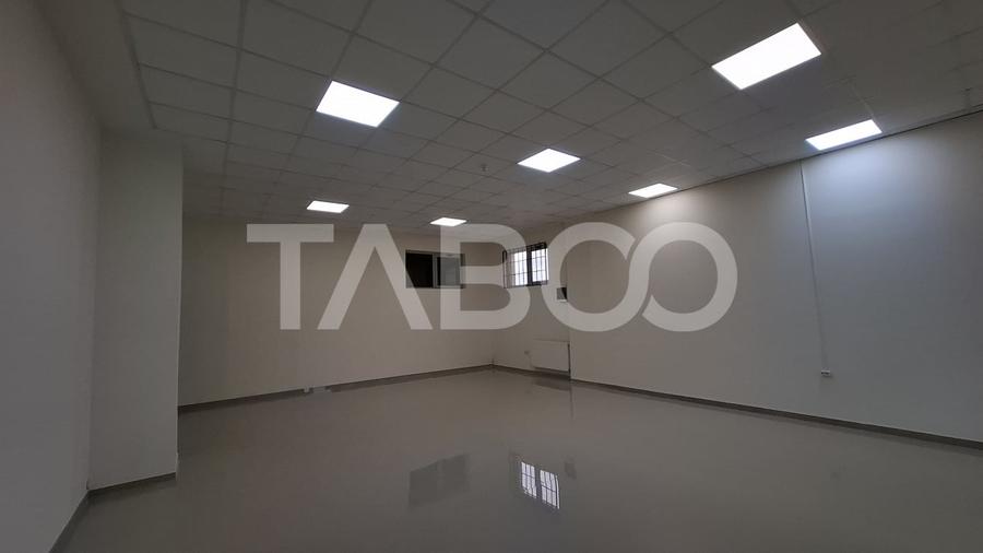 Spatiu comercial cu 2 camere 132 mpu parter cu vad auto Turnisor Sibiu - 6