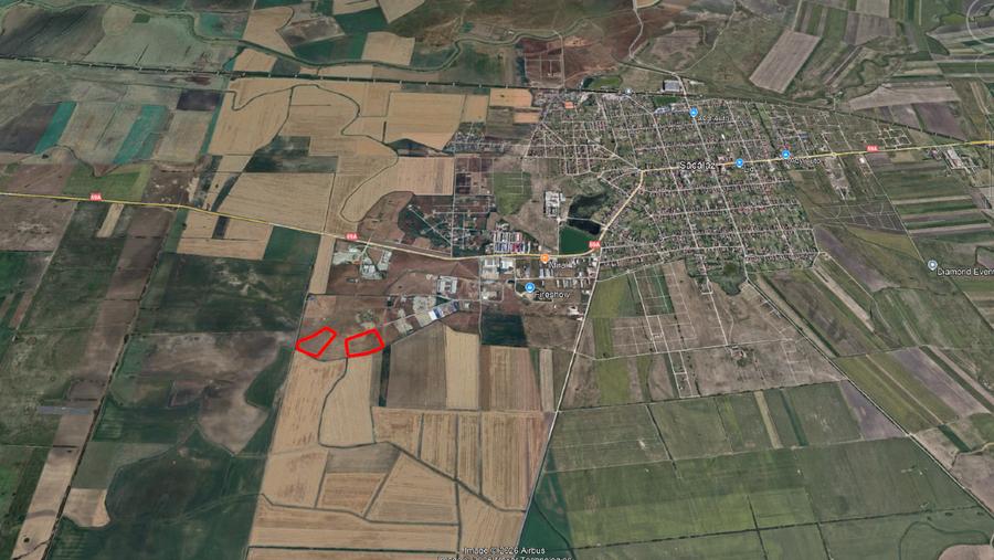 Teren intravilan de vânzare – Comuna Săcălaz, jud. Timiș - 2
