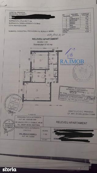 Apartament 2 camere, et 4/4, str. Carol Davila - 69000 euro negociabil - 15