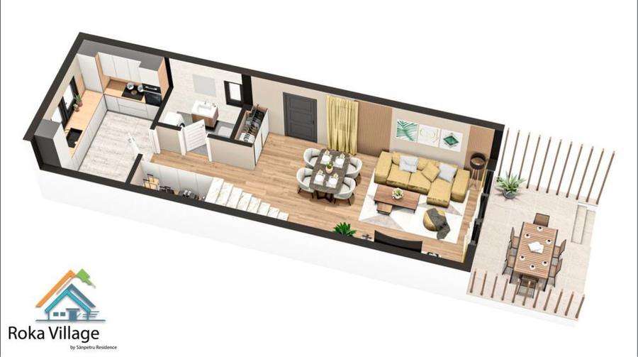 OFERTA LIMITATA Casa Tip Duplex Finalizata - 2