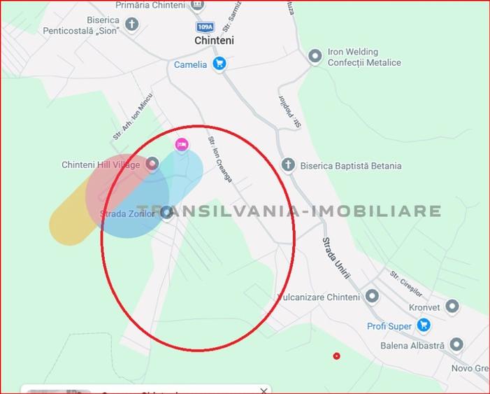 Teren intravilan 741mp - Chinteni - 1