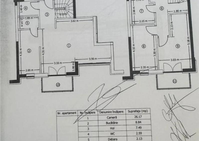 Rezidenta tip penthouse,doua nivele, terase,panouri solare,A - 2
