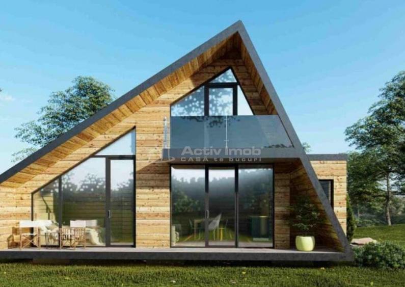 Casa pe Structura Lemn si Panouri SIP - 2