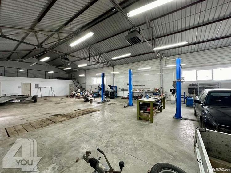 Hala industriala 1000 mp cu teren 3100 mp,curte betonata ?i pietruita - 11