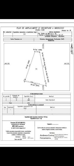 Vând teren intravilan in comuna Braniștea jud.Galati - 1
